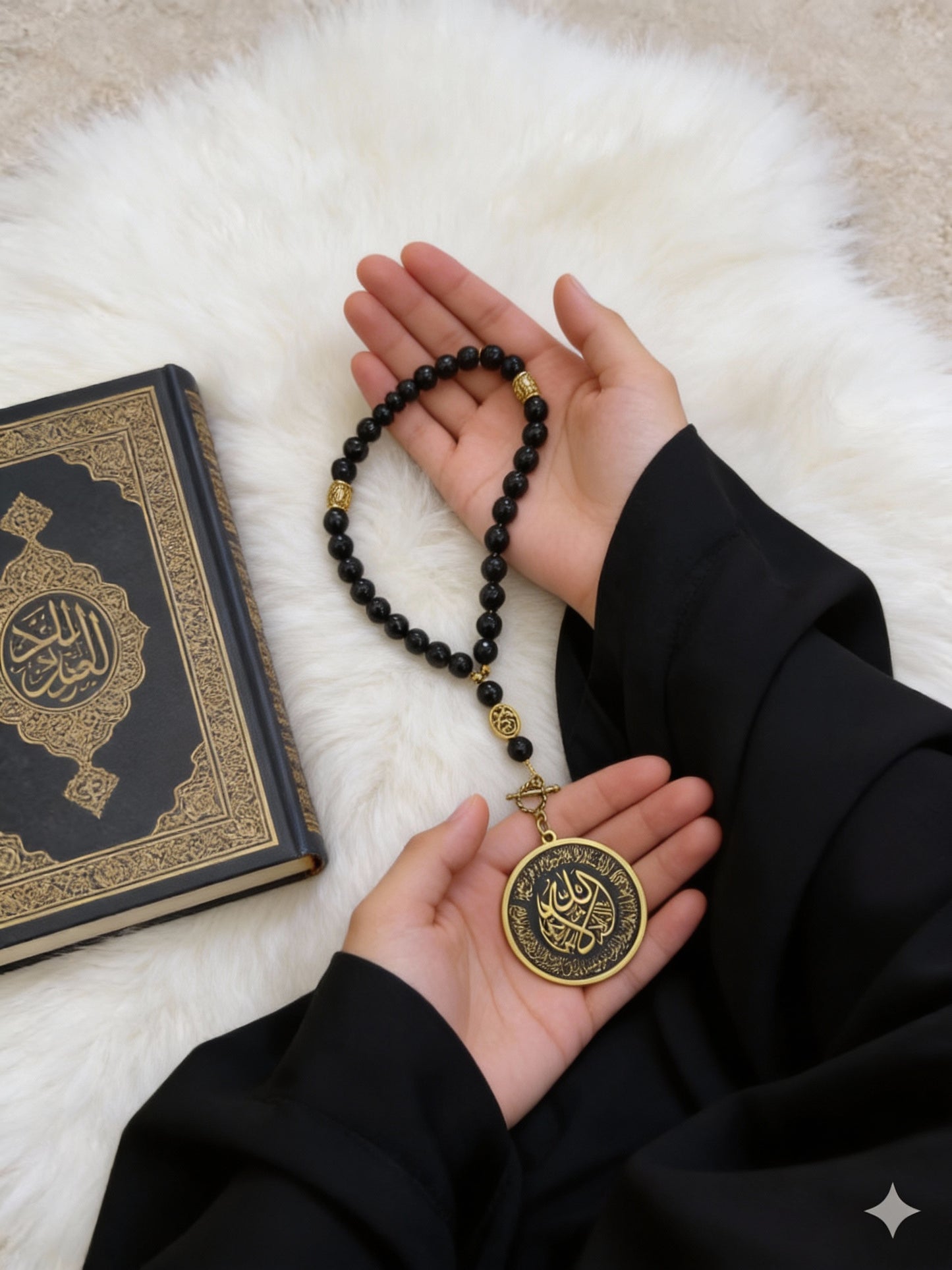 Khadija Rosary - Agate Stones