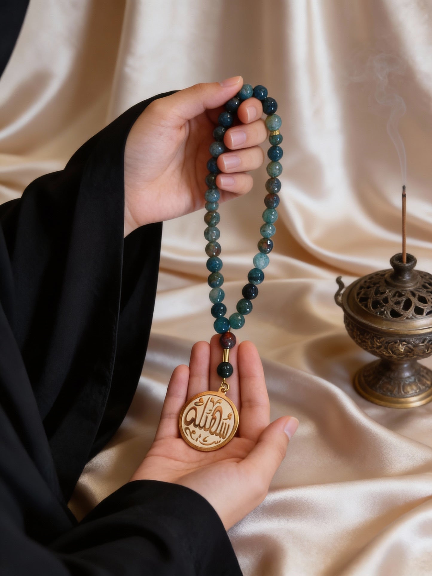 Sohaila Customized Rosary - Agate Stones