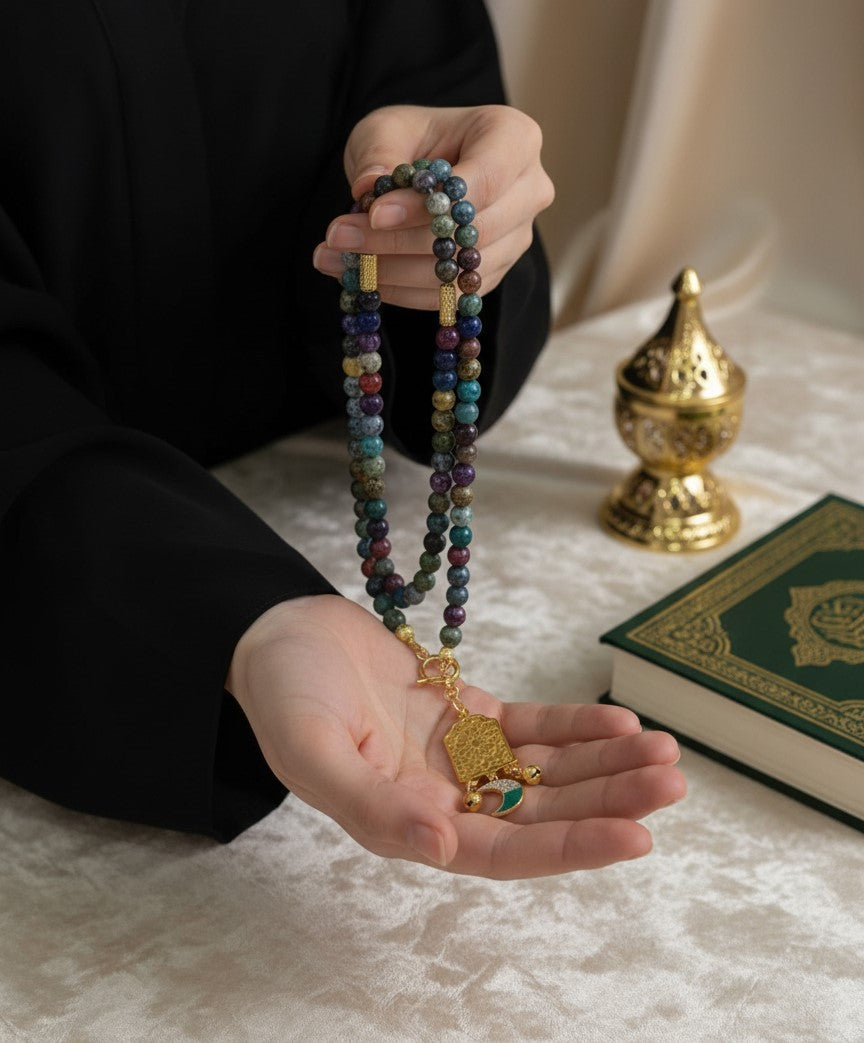 Doaa Rosary - Agate Stones