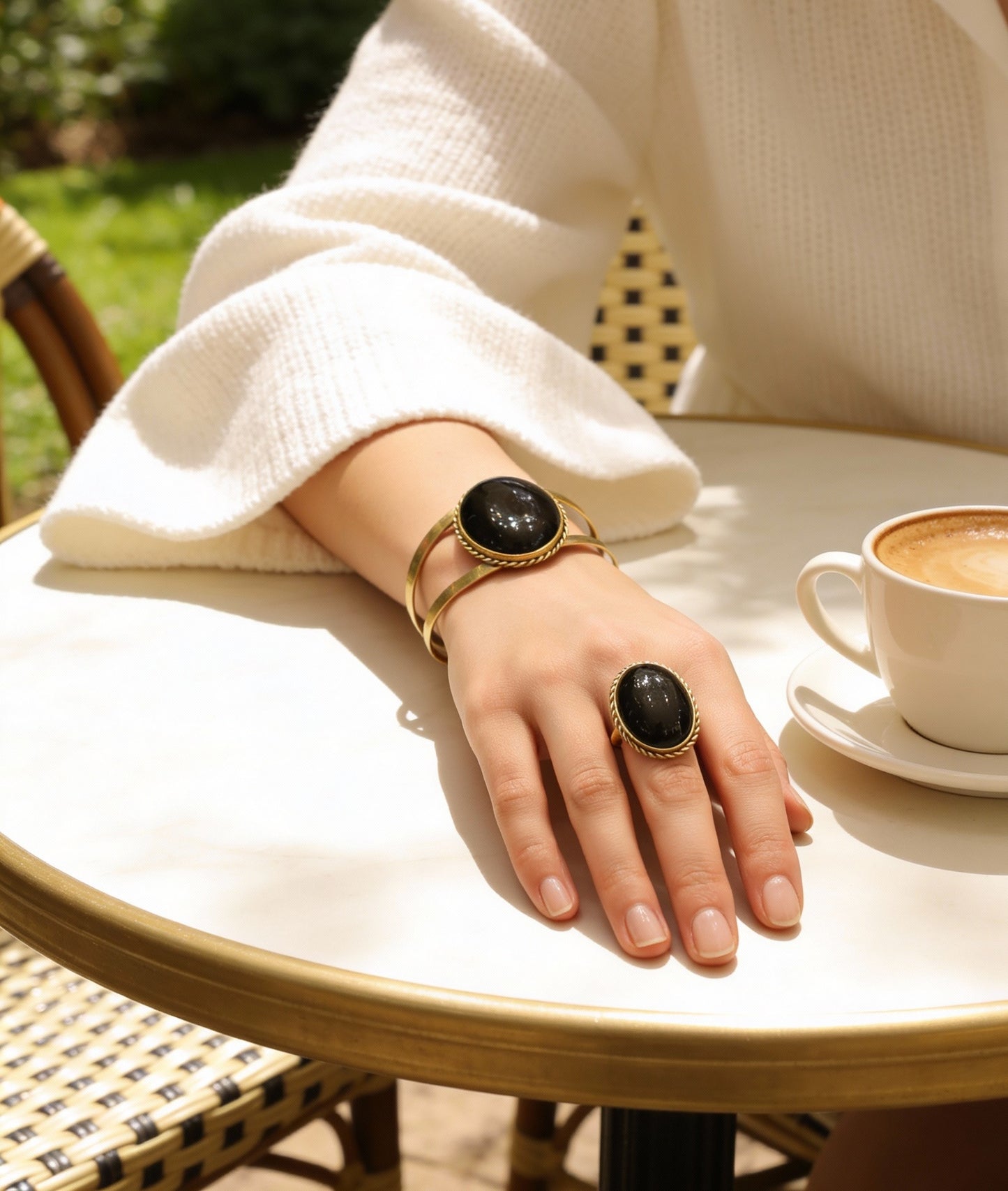 طقم دلال - نحاس خالص