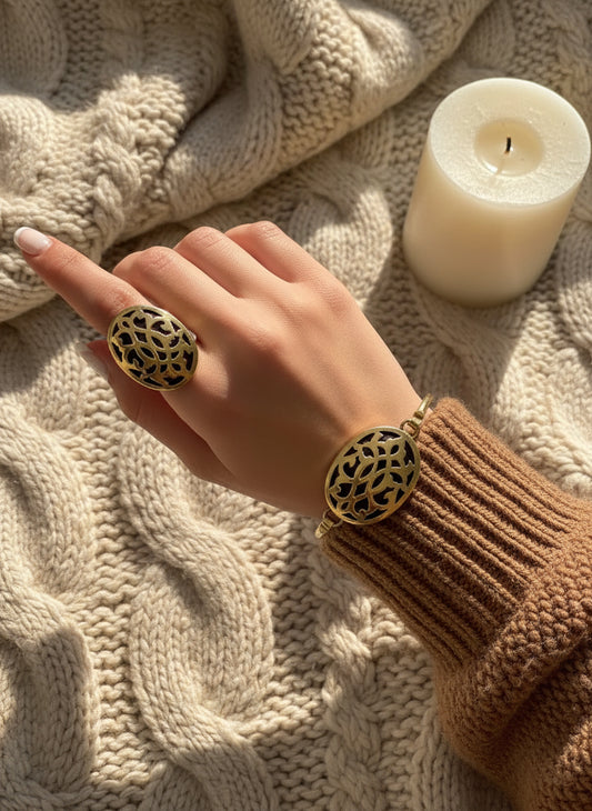 طقم سافانا الإسلامي – نحاس خالص