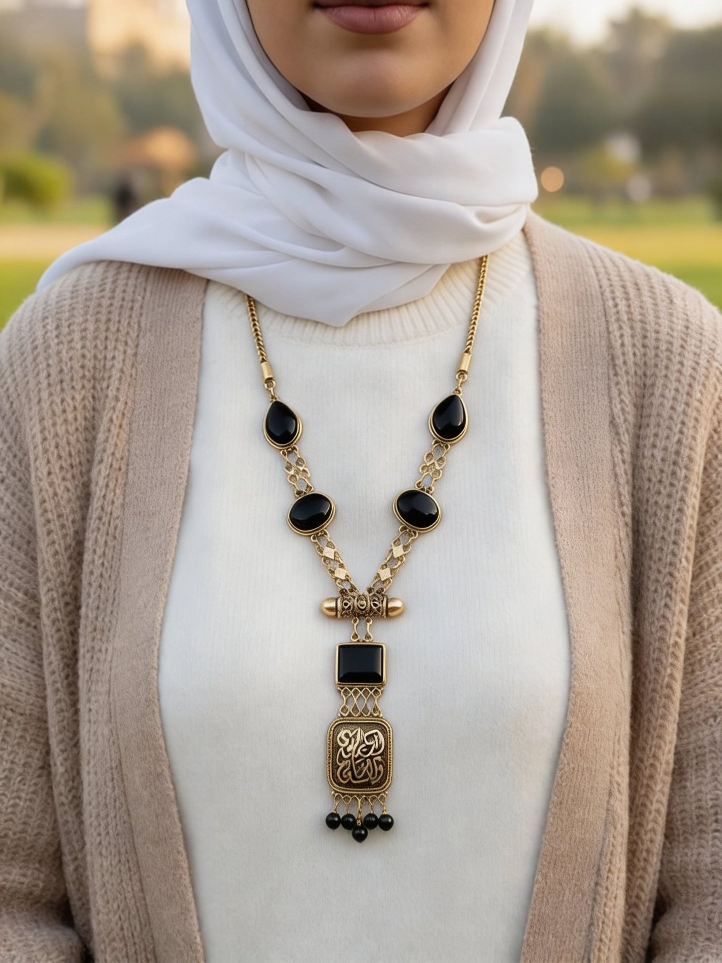 Forest Charm Necklace - Pure Copper