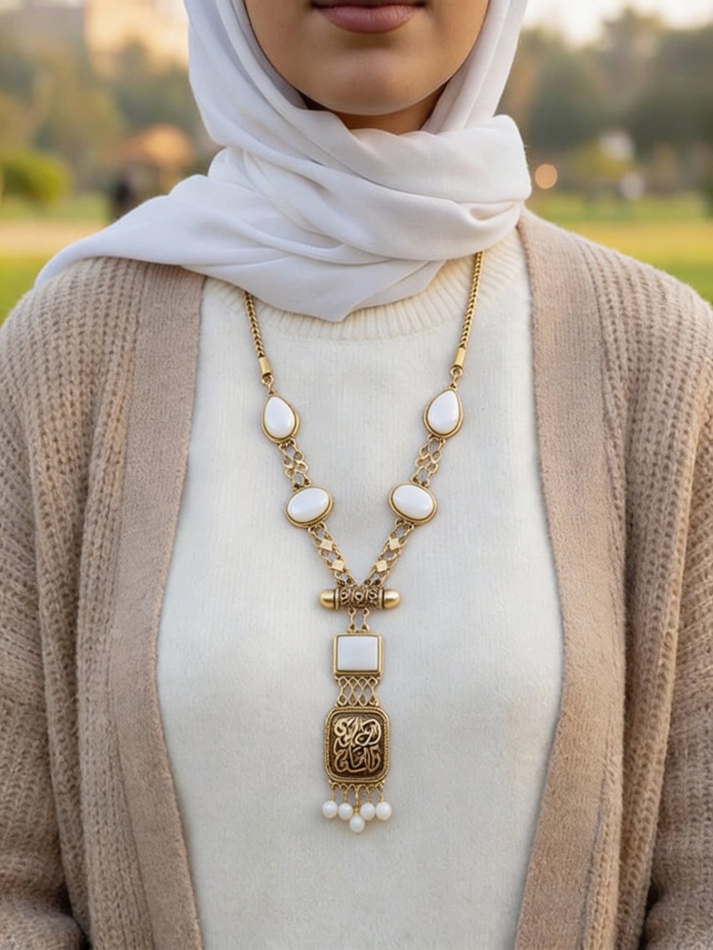 Forest Charm Necklace - Pure Copper