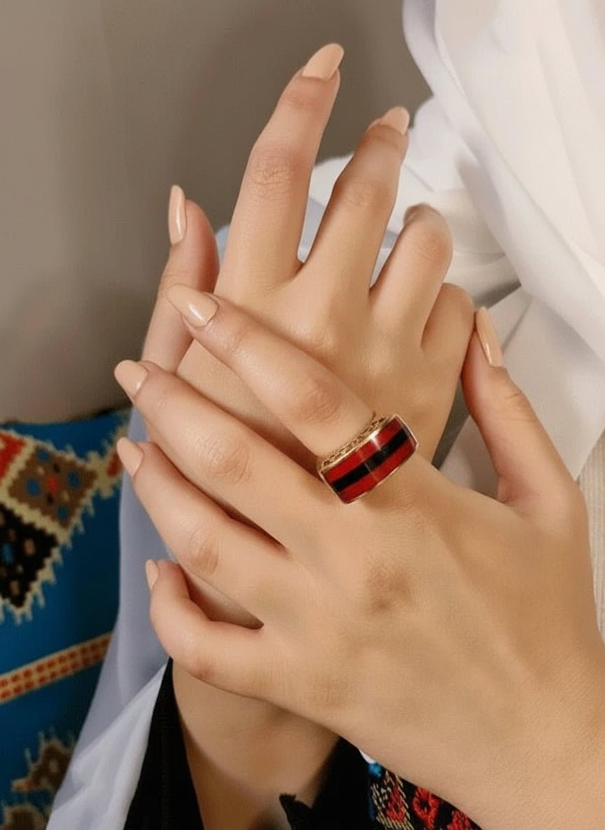 خاتم ناريمان - نحاس نقي