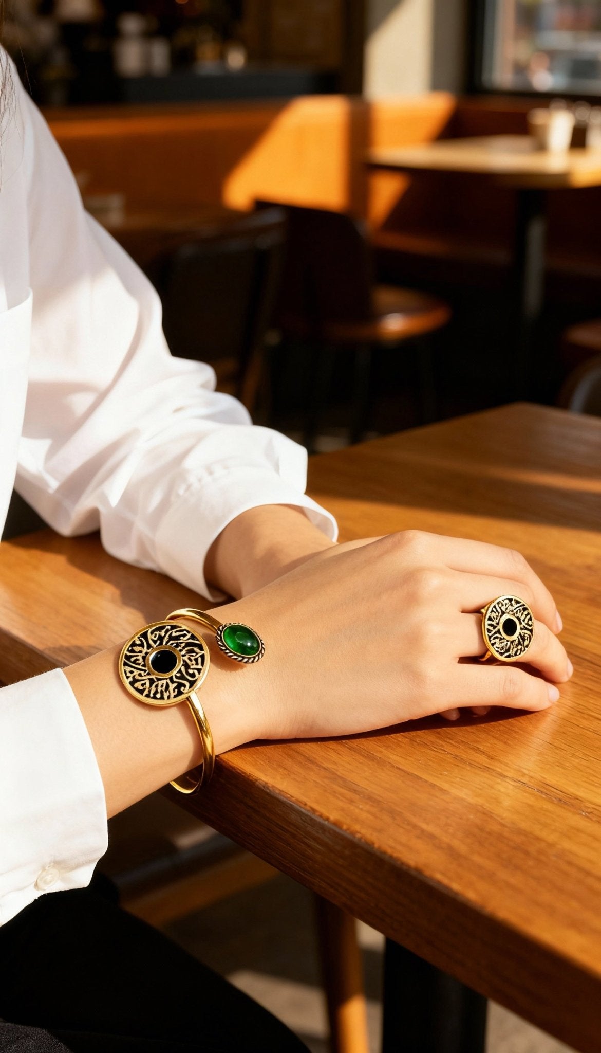 طقم صفية - نحاس خالص