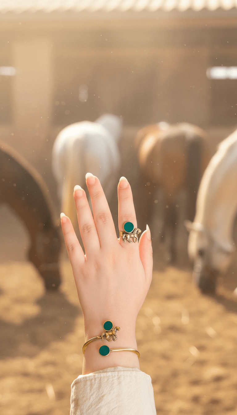 طقم حصان - نحاس نقي