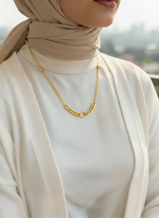 Elif Necklace - Stainless Steel