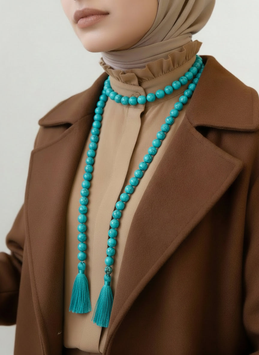 2 in 1 Tasbih Necklace