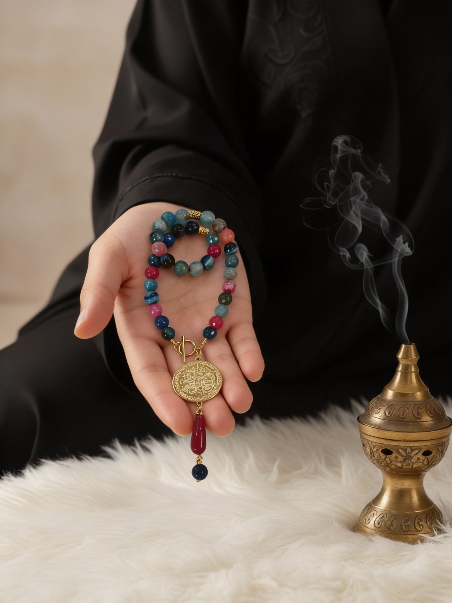 Khawla Rosary - Agate Stones