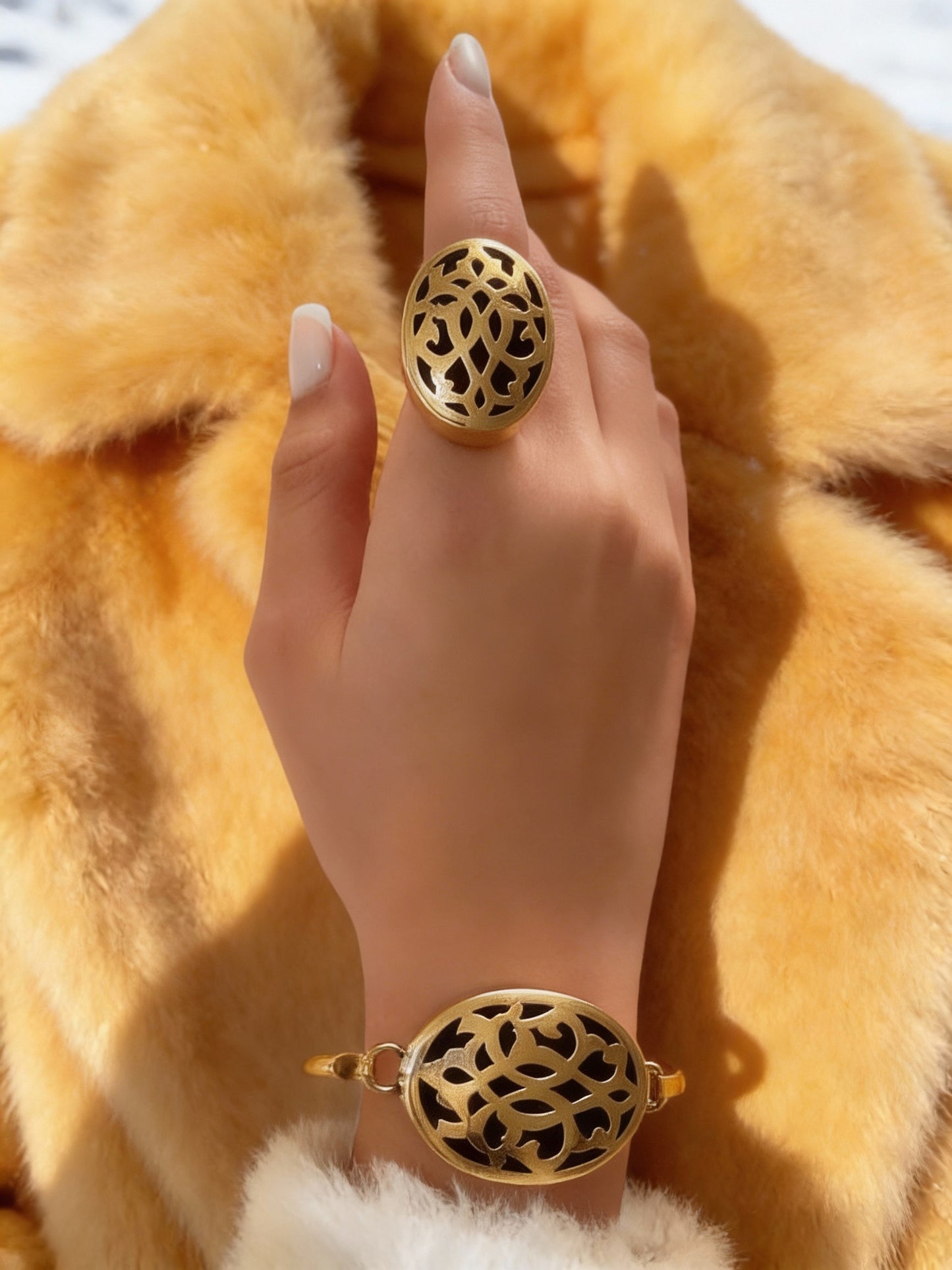 طقم سافانا الإسلامي – نحاس خالص