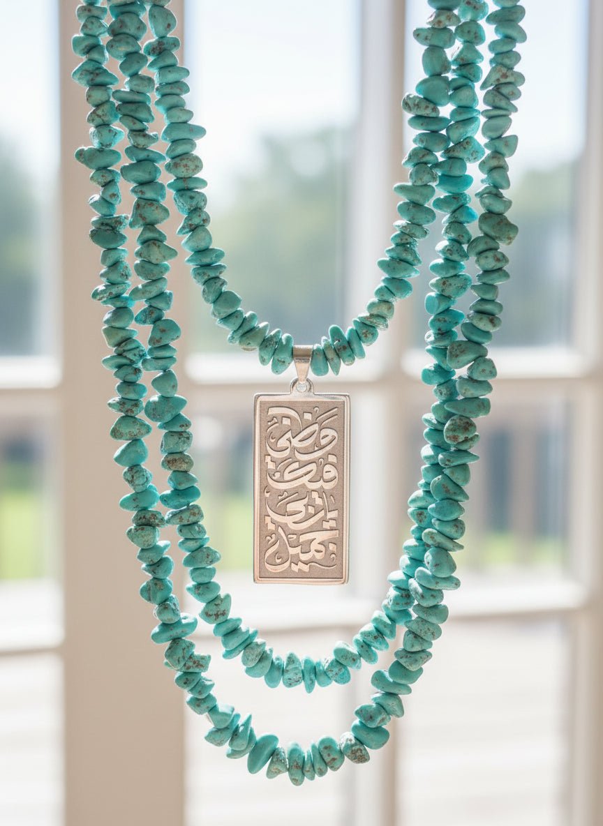 Turquoise Bloom Necklace