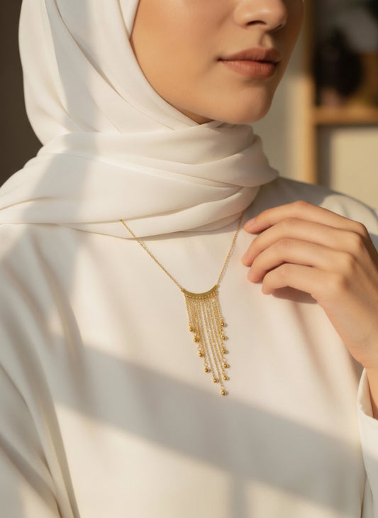 قلادة الفراشة - ستانلس ستيل