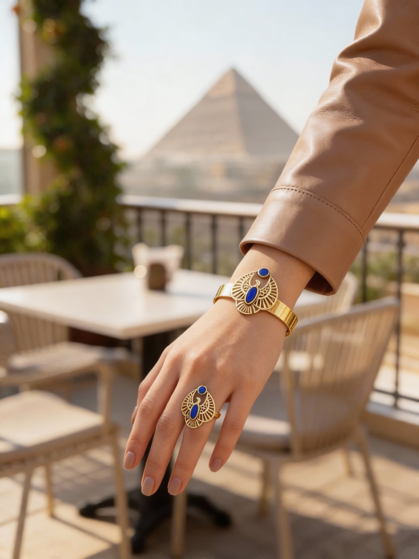 طقم دلال - نحاس خالص