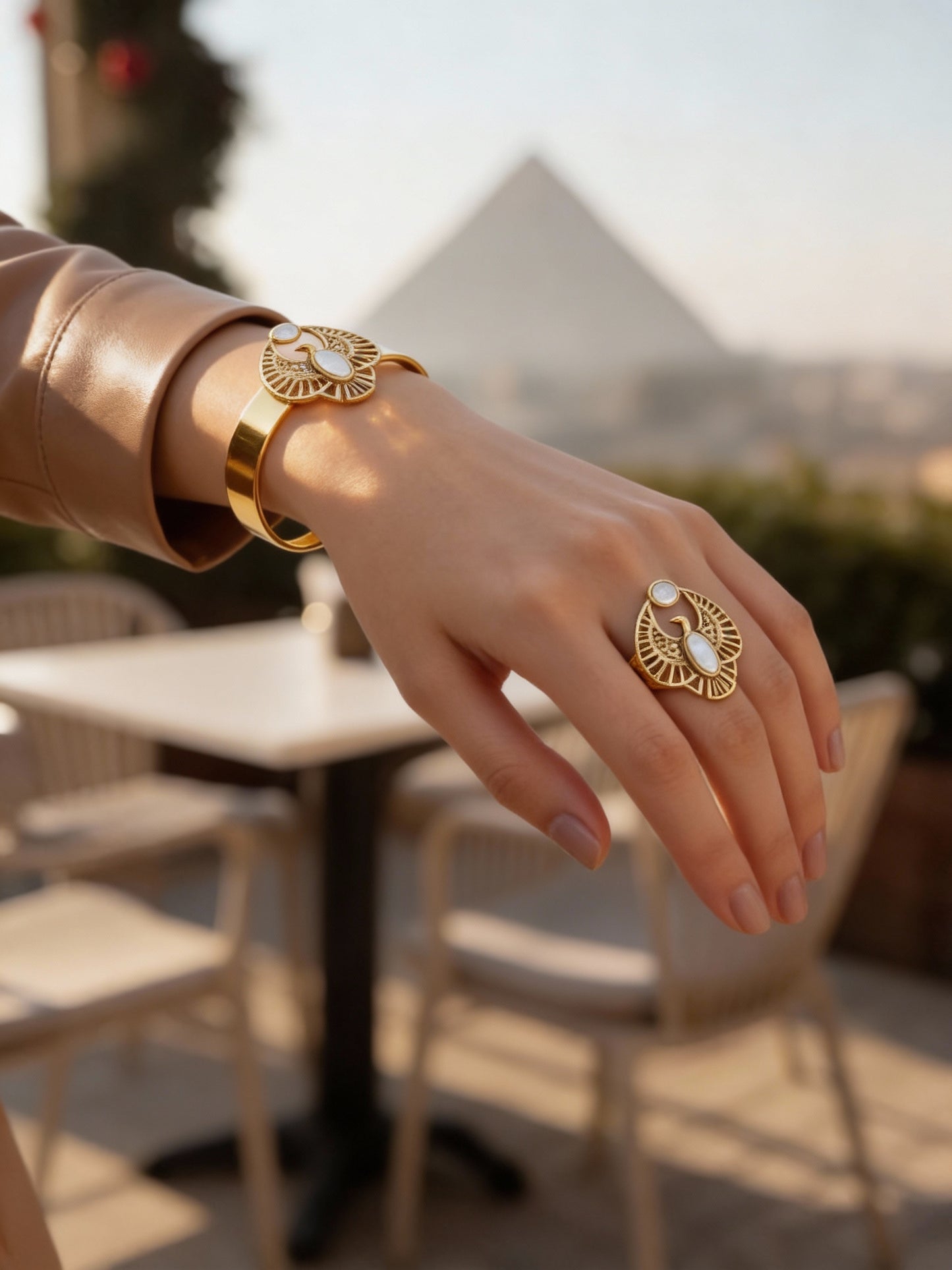 طقم دلال - نحاس خالص