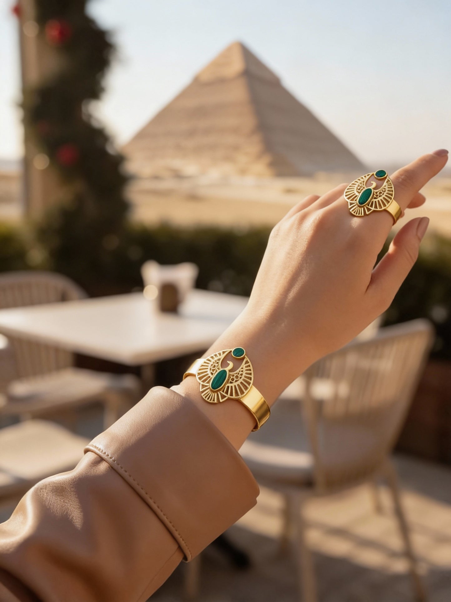 طقم دلال - نحاس خالص