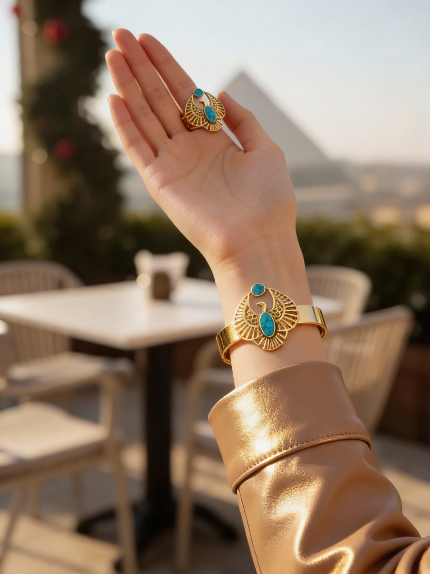 طقم دلال - نحاس خالص