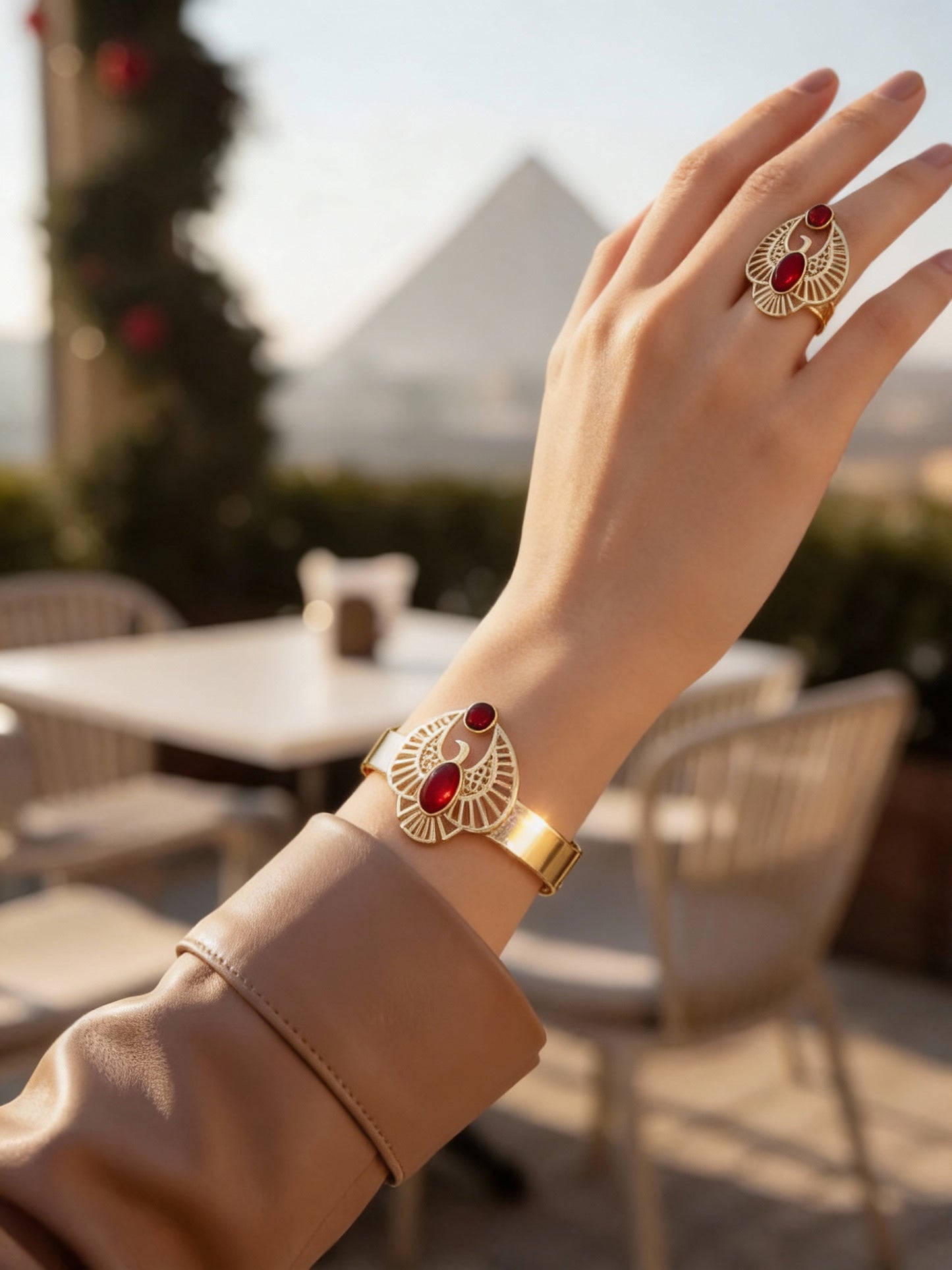 طقم دلال - نحاس خالص