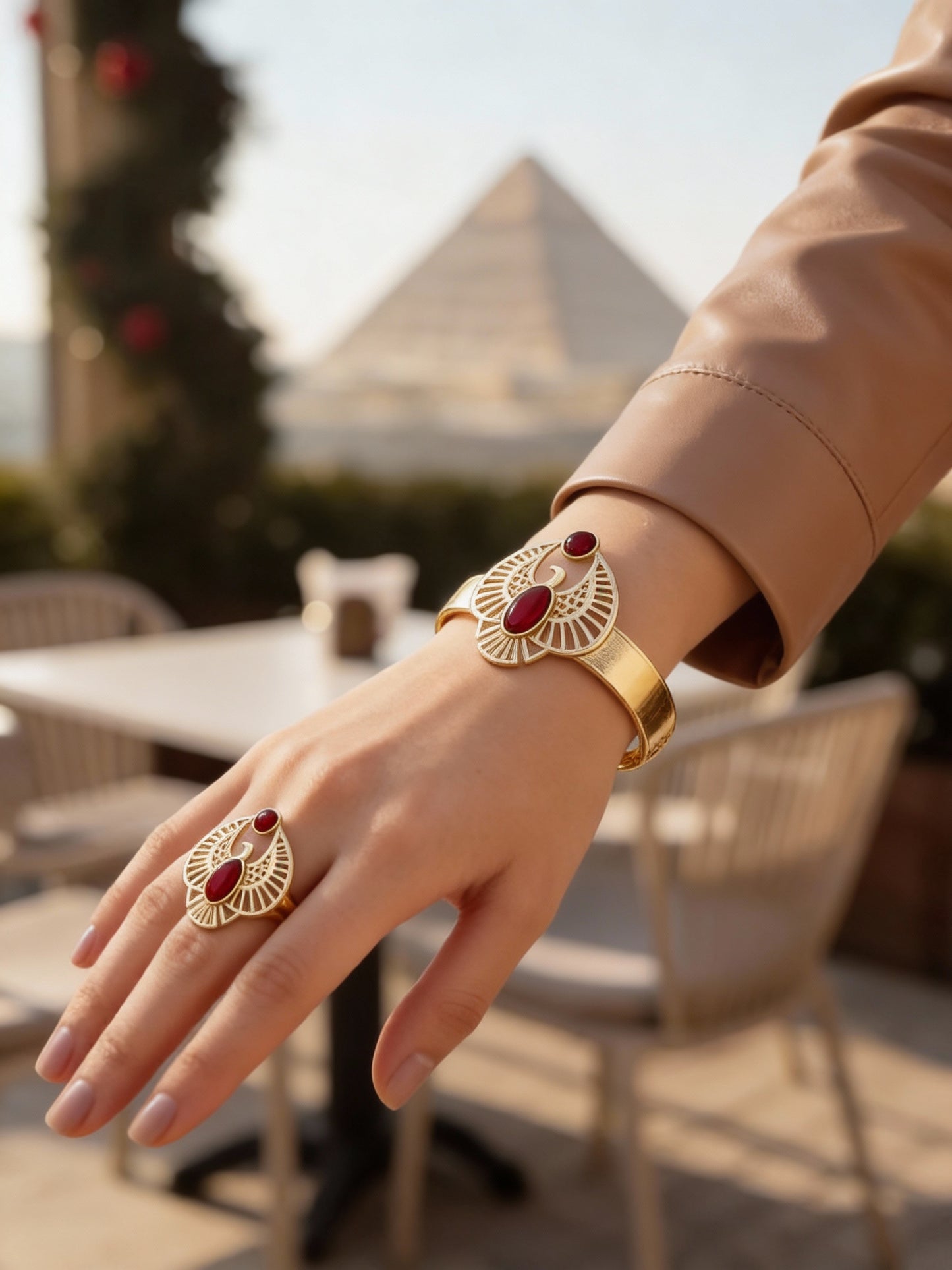 طقم دلال - نحاس خالص