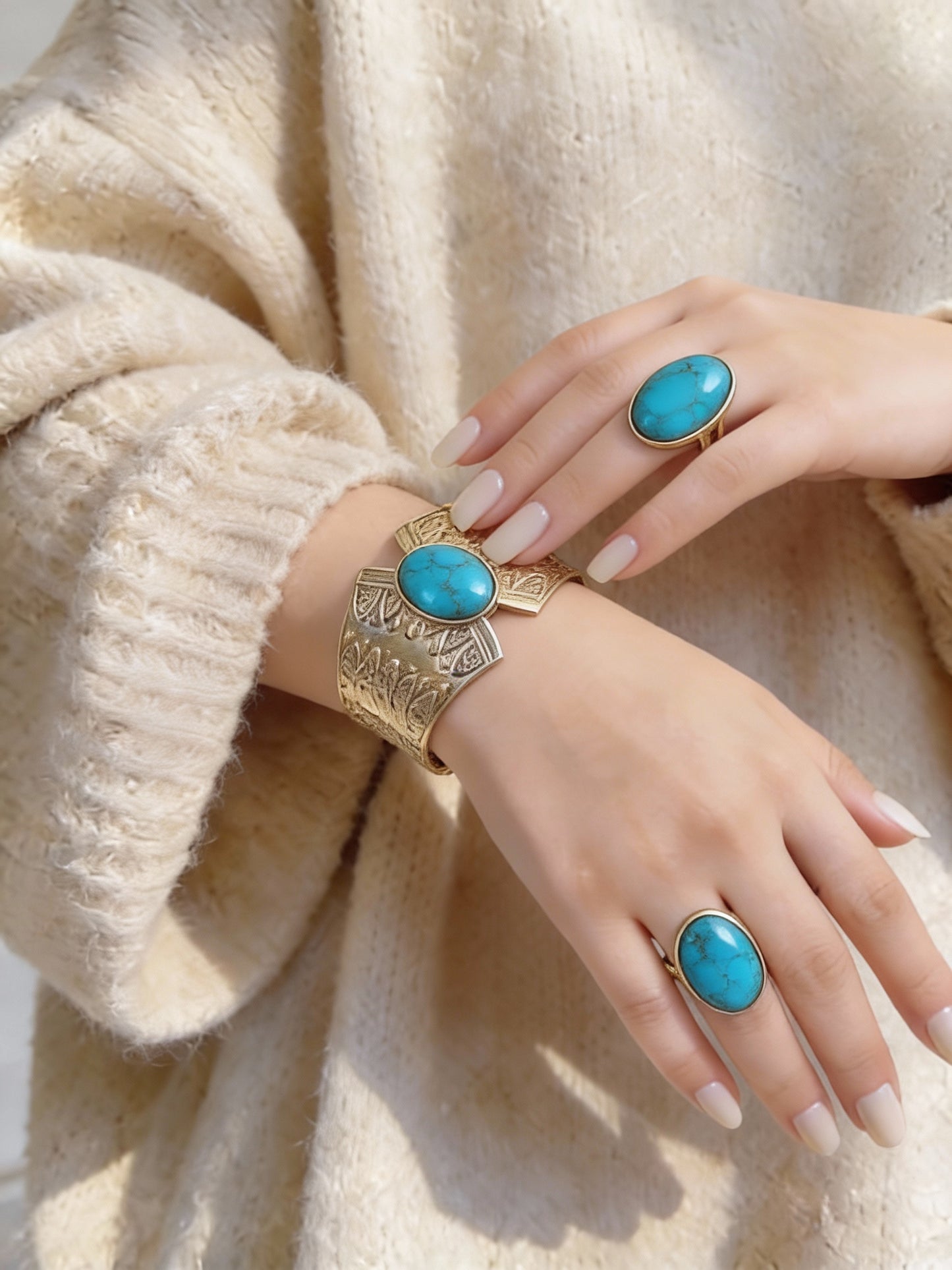 طقم دلال - نحاس خالص