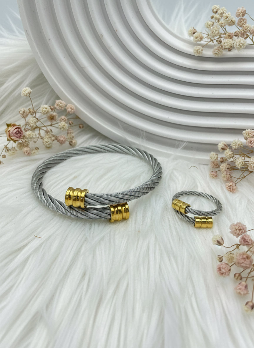 قلادة الفراشة - ستانلس ستيل