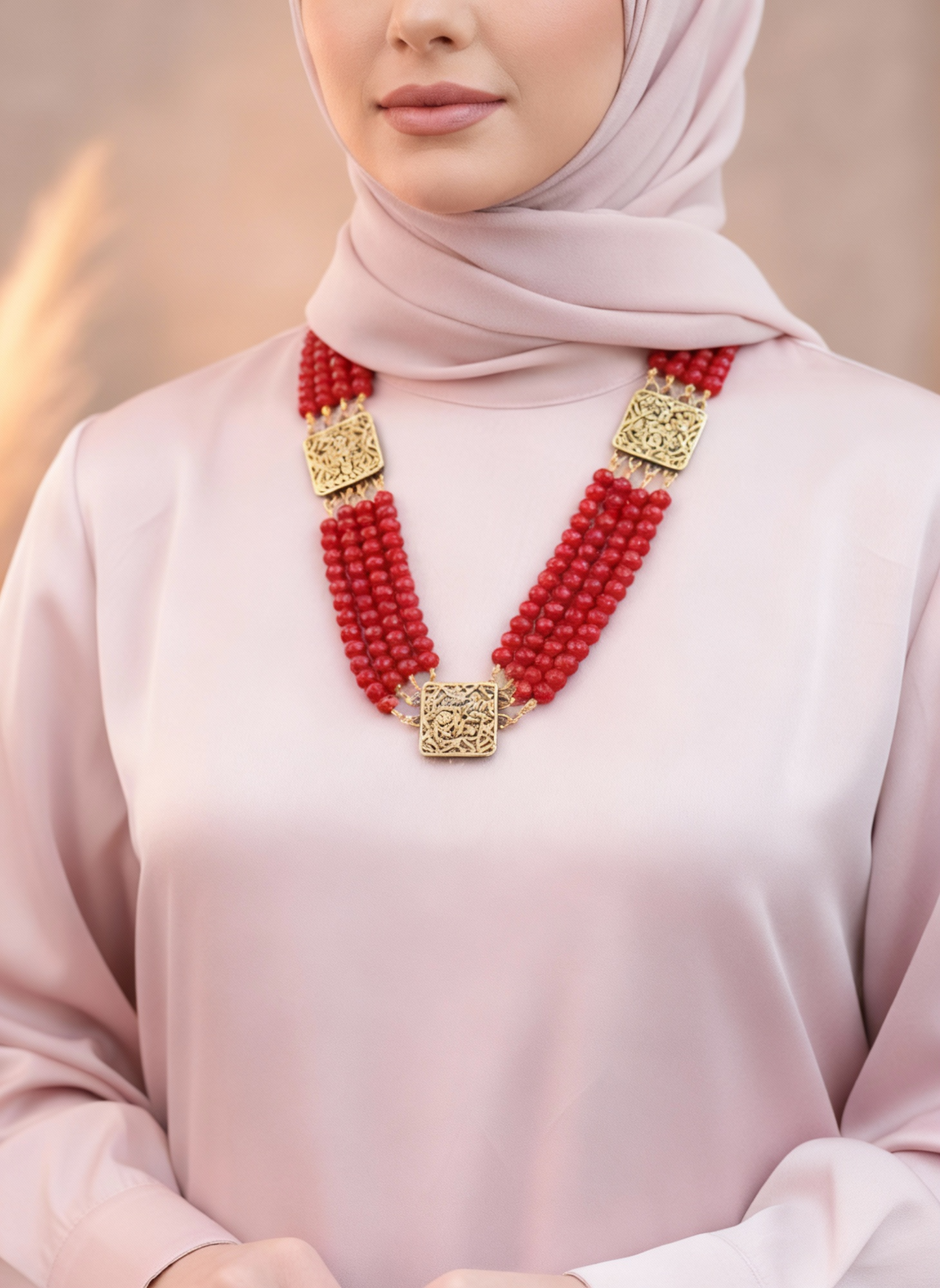 Zaina Pure Copper Necklace