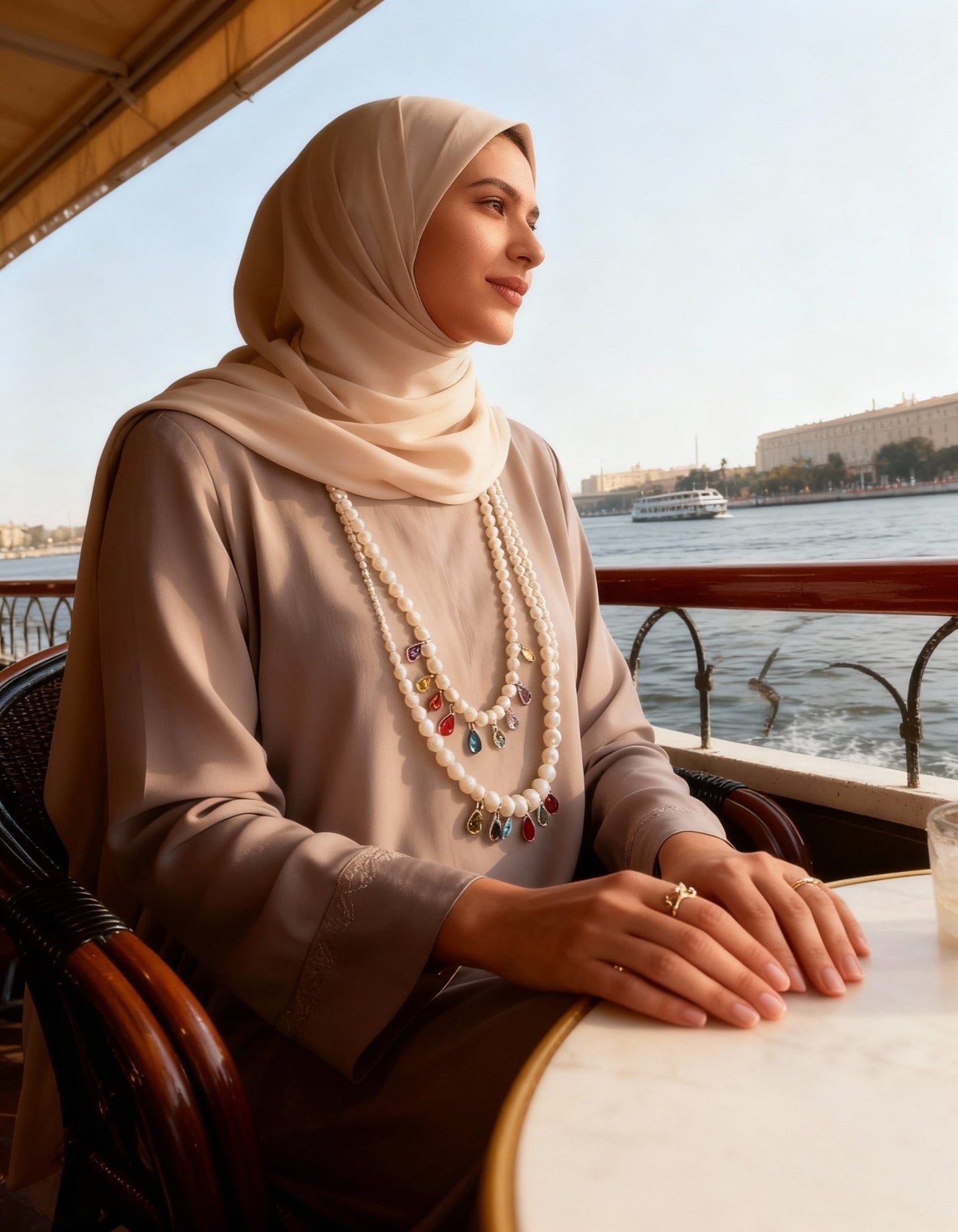 مجموعة دلايات الخط العربي - مطلية بالفضة