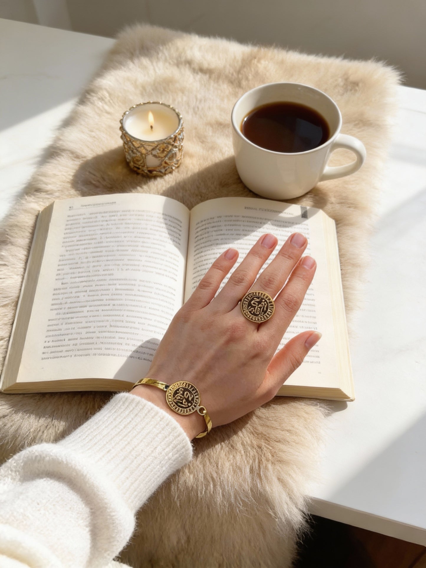 طقم دلال - نحاس خالص