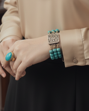 The Azure Royal Set - Silver Plated