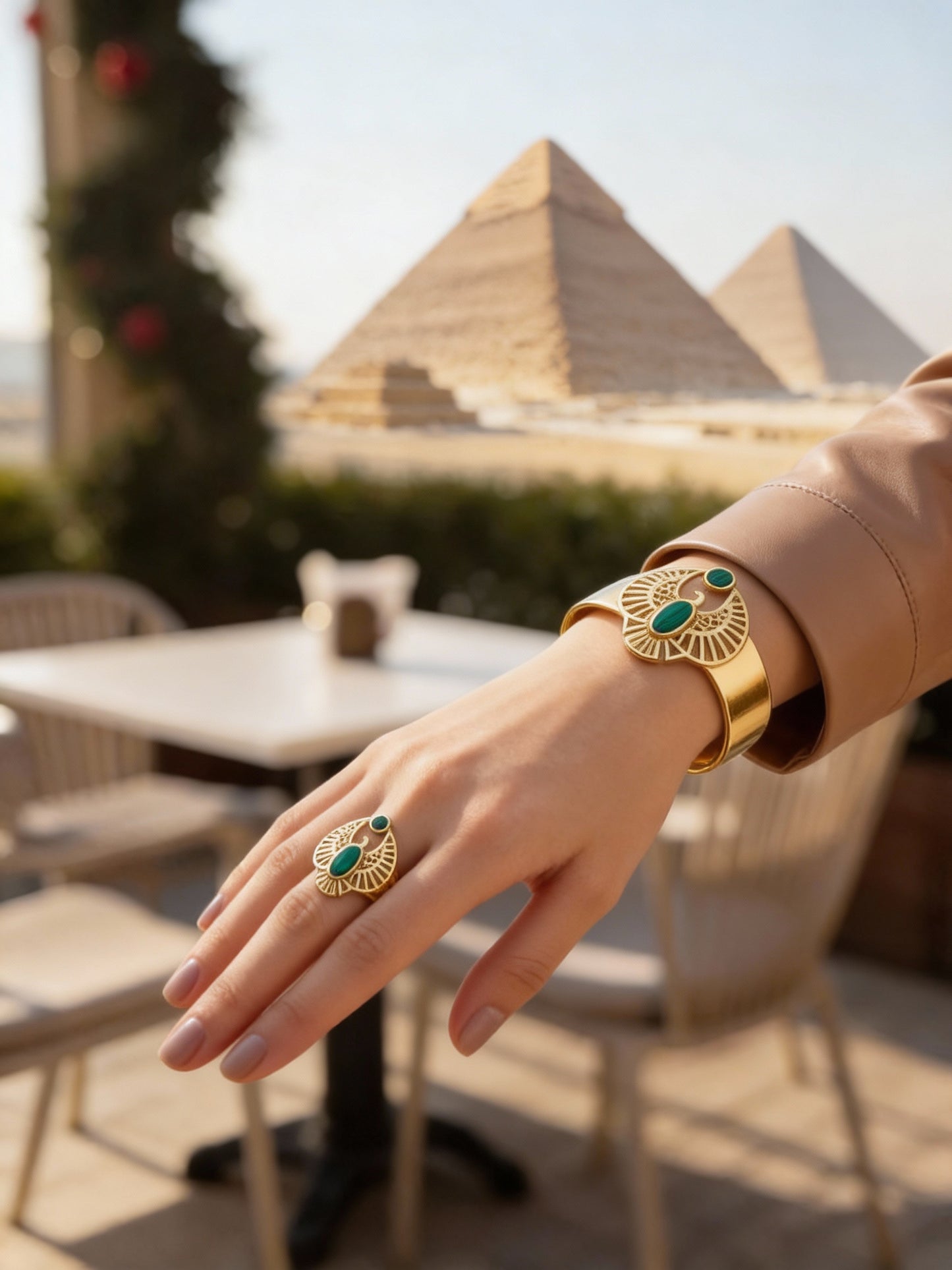 طقم دلال - نحاس خالص