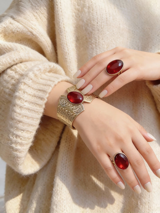 طقم دلال - نحاس خالص