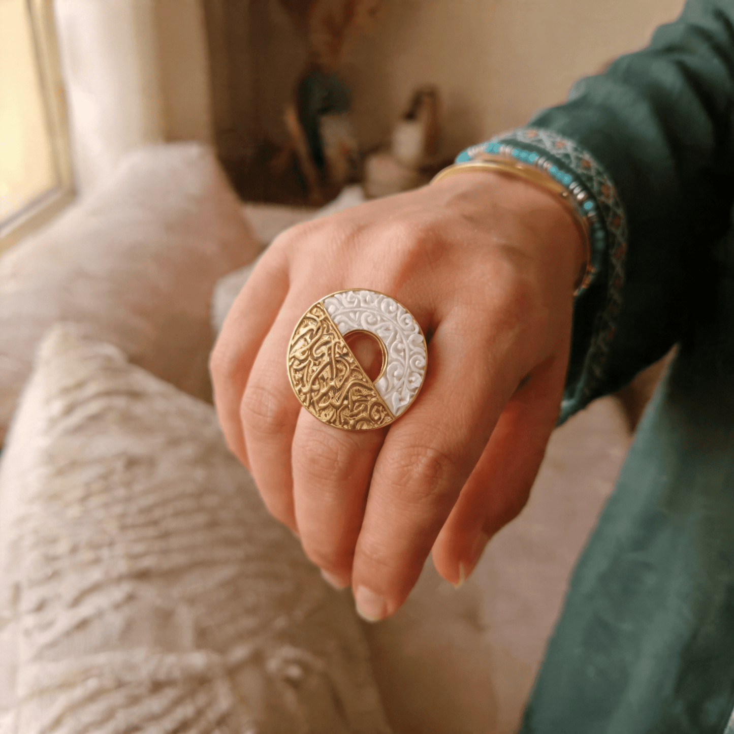 Artful Ring -  Gold Plated