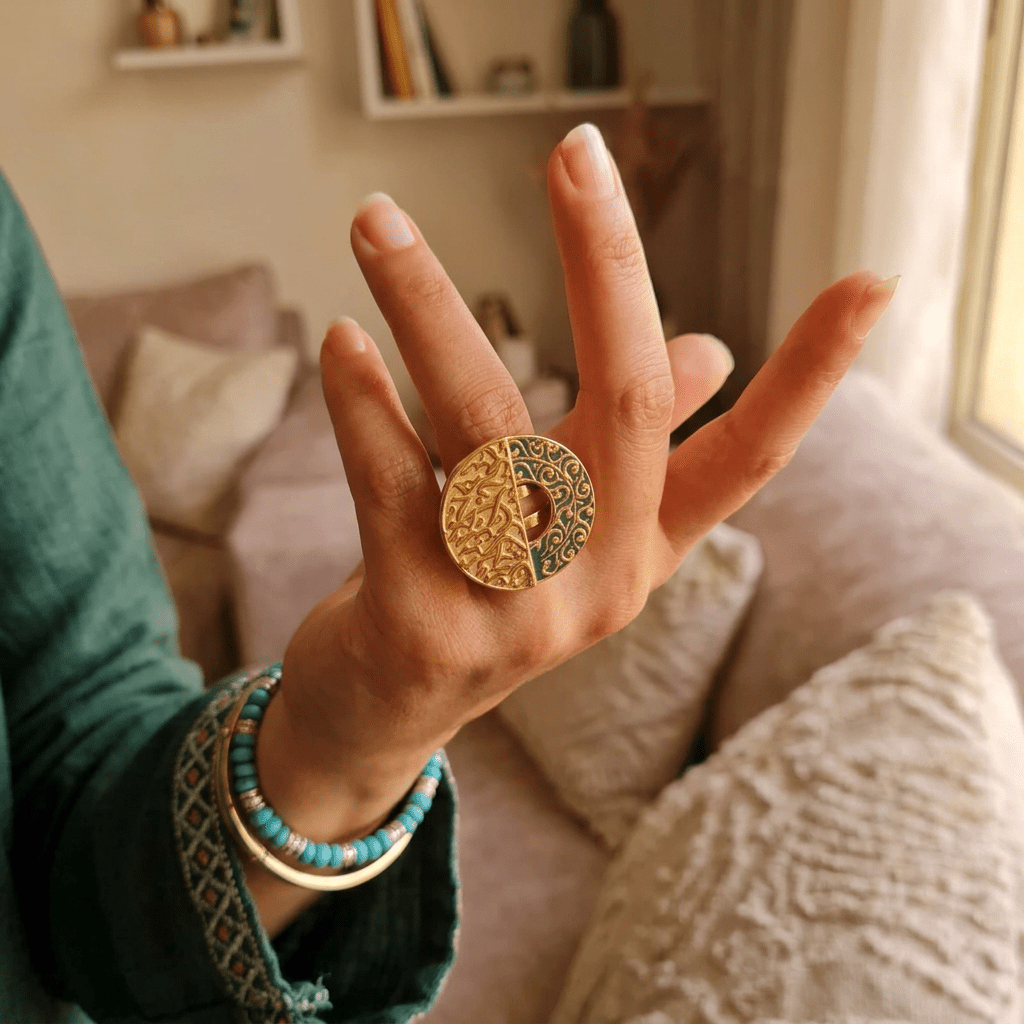 Artful Ring -  Gold Plated