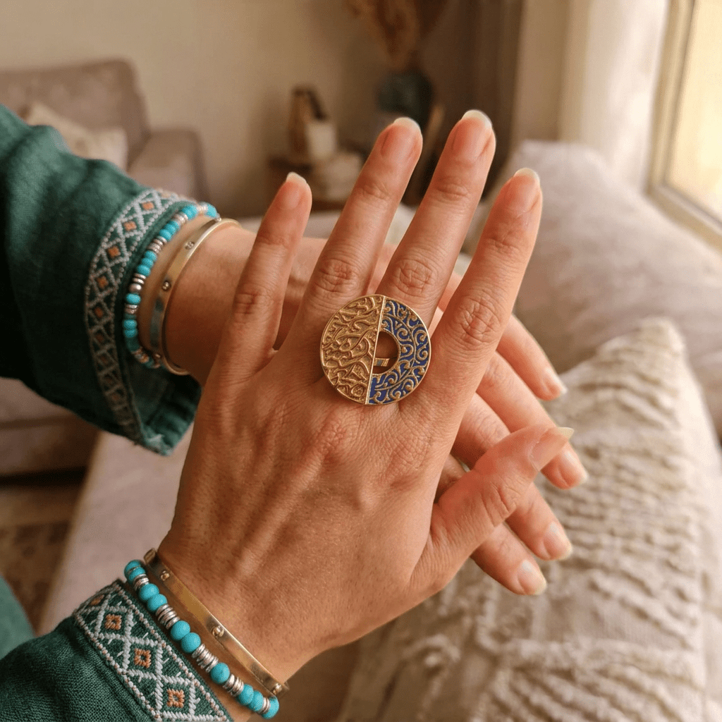 Artful Ring -  Gold Plated