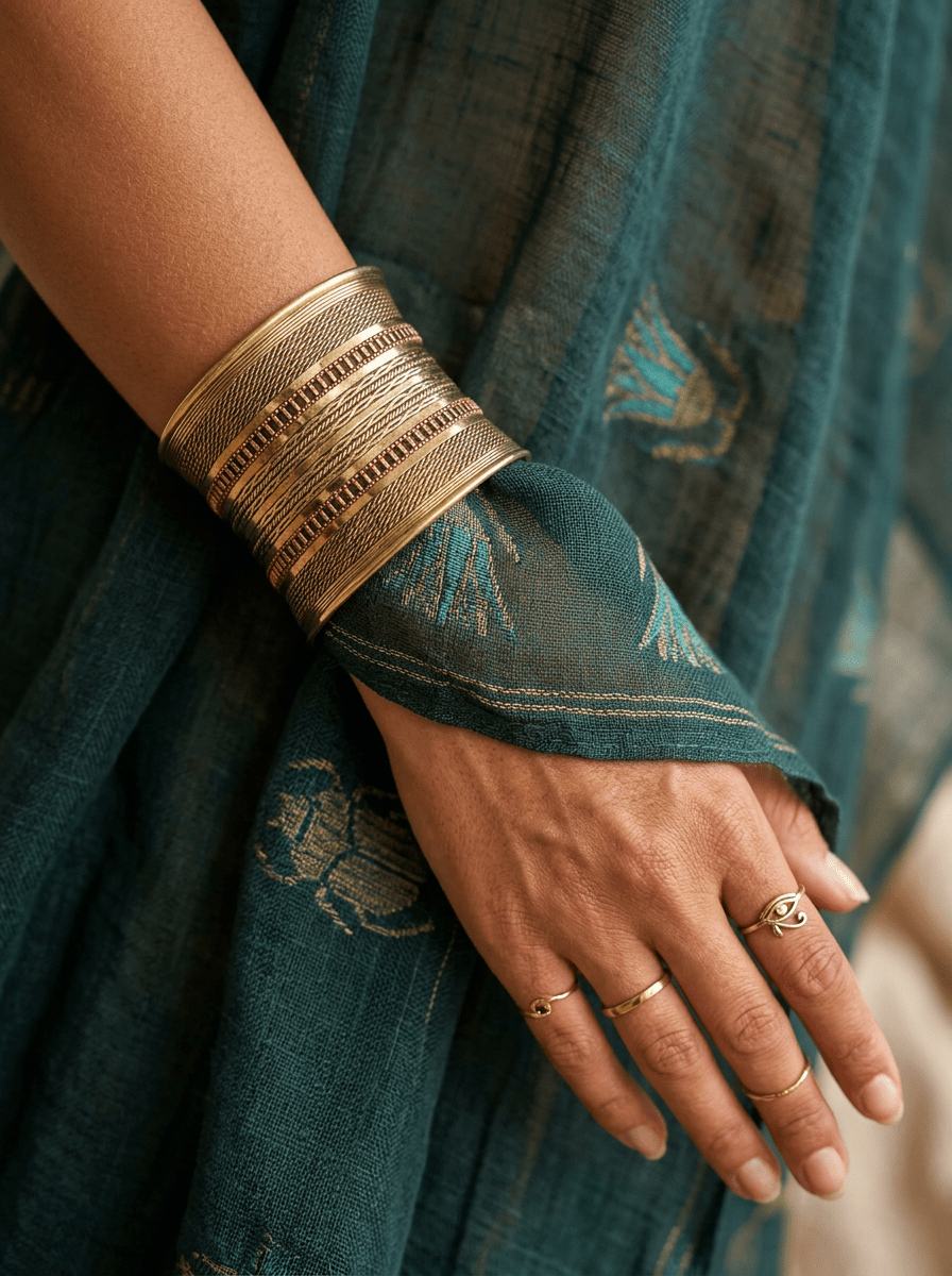 سوار سيدا الأنيق - نحاس نقي