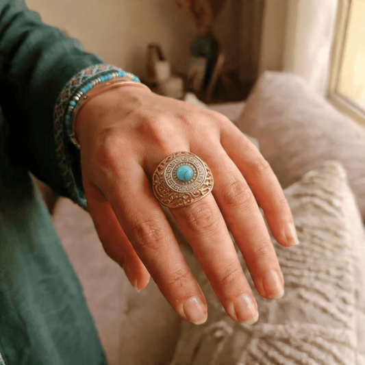 Falaq Ring -  Gold Plated