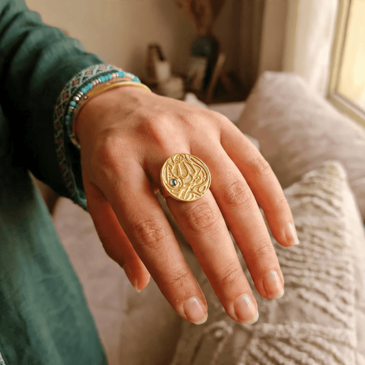 Allah Ring -  Gold Plated
