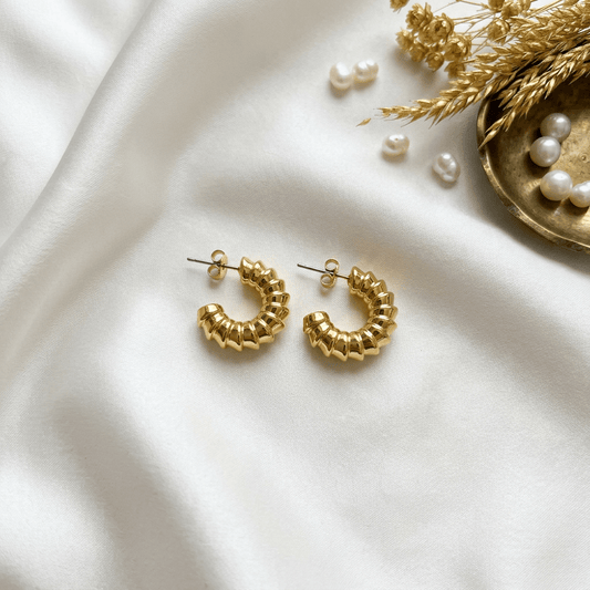 Karina  Earrings - Stainless Steel