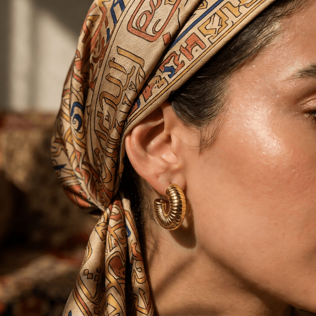 Ahlam Earrings - Stainless Steel