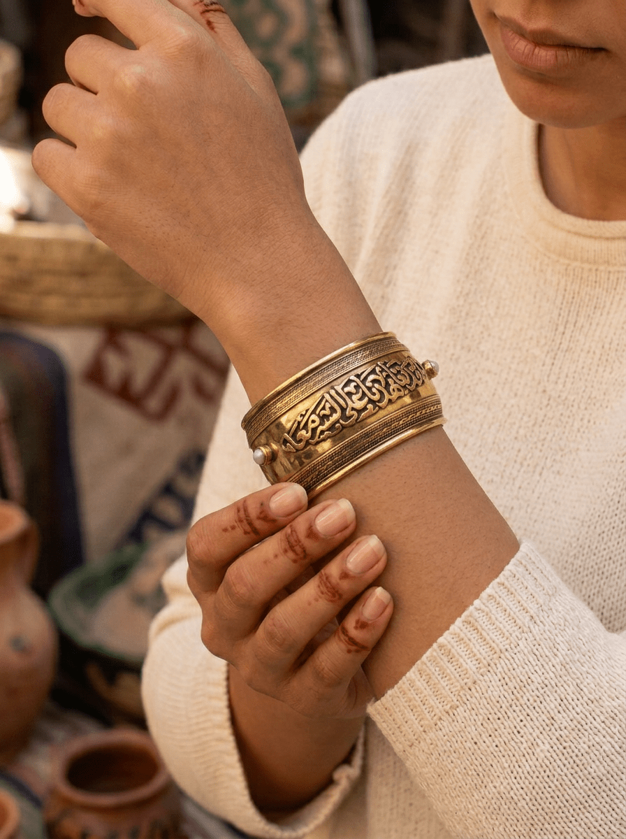 سوار سيدا الأنيق - نحاس نقي