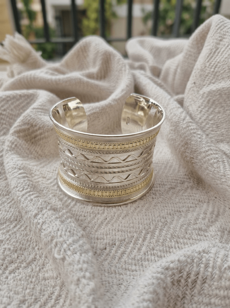 سوار سيدا الأنيق - نحاس نقي