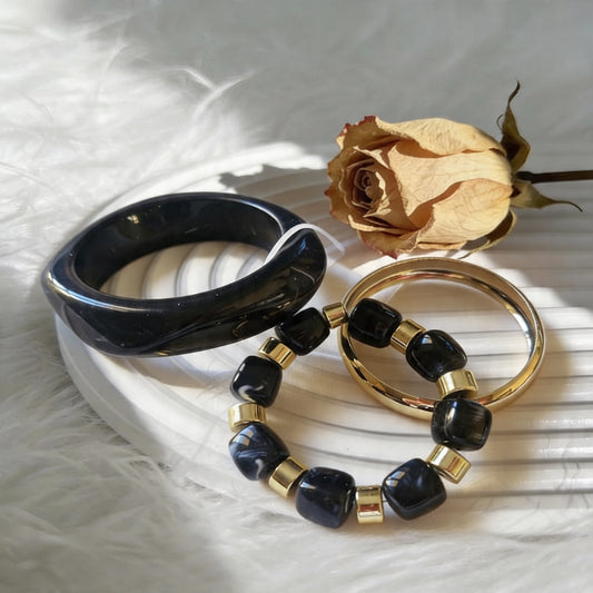 Terra Chic Bracelet Set - Boho Style