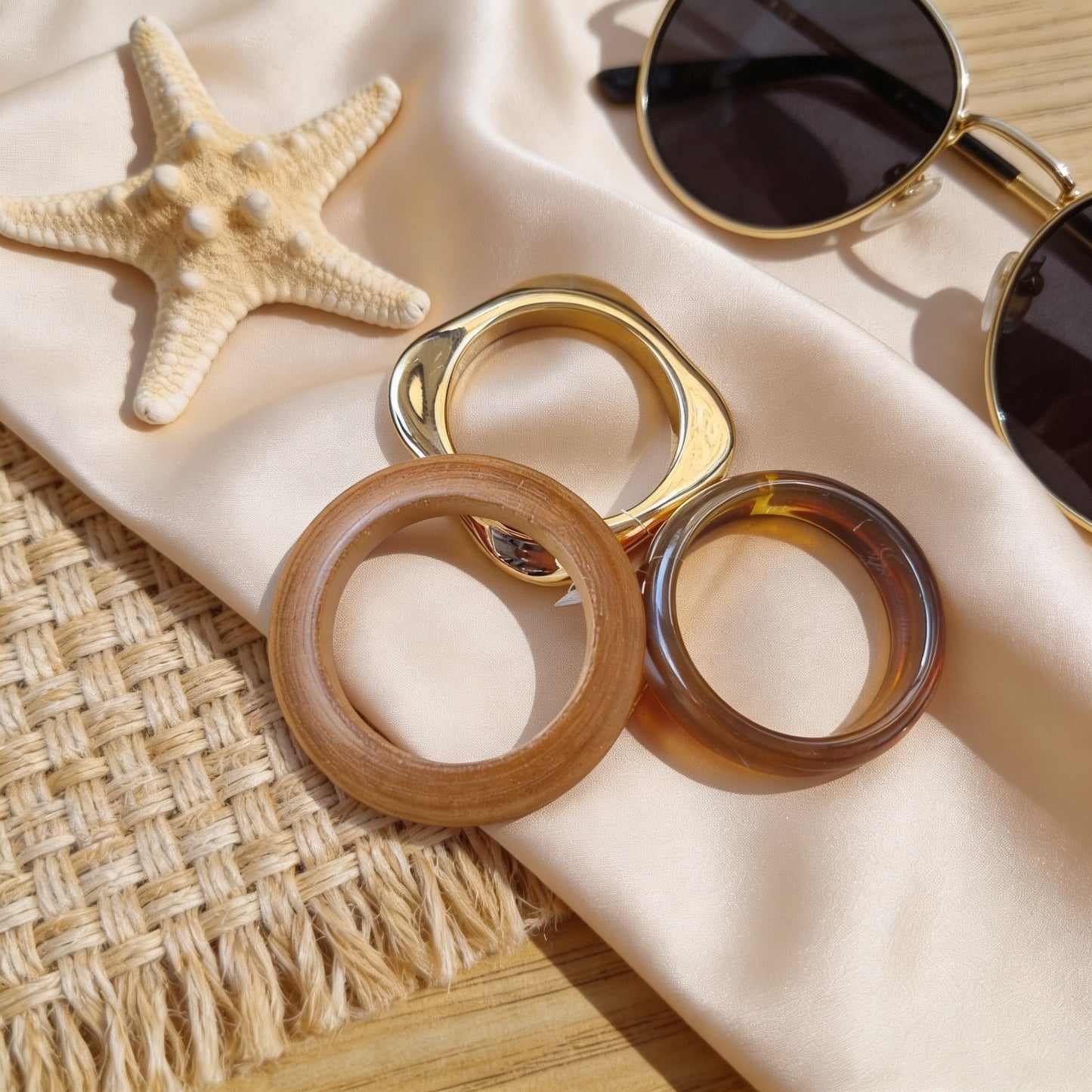 Honey Touch Bracelet Set - Boho Style