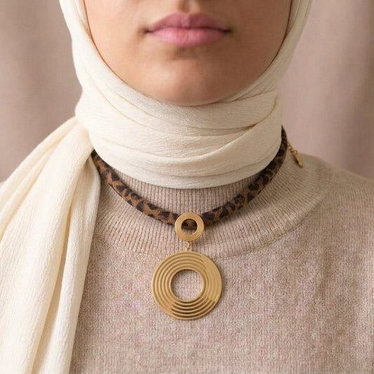 Sahara Glow Choker - Boho Style