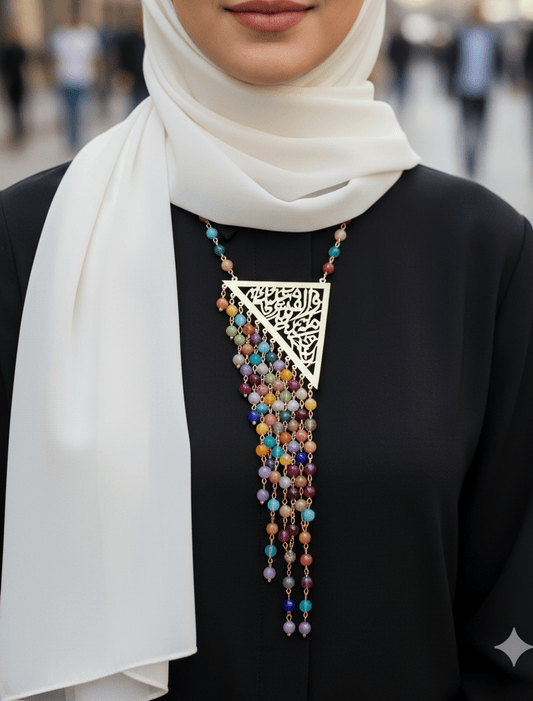 قلادة سما - فضة خالصة