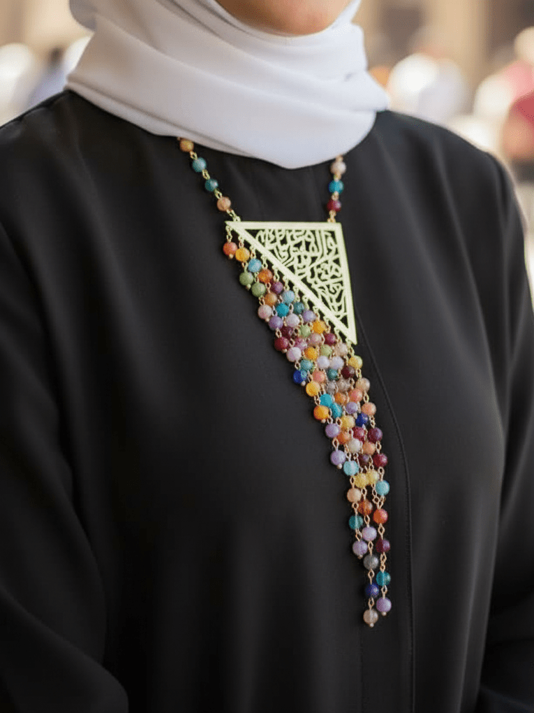 Colorful Necklace - Gold Plated