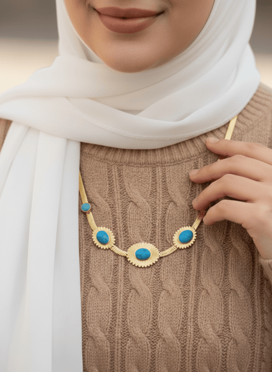 Haidy Necklace - Stainless Gold Plated