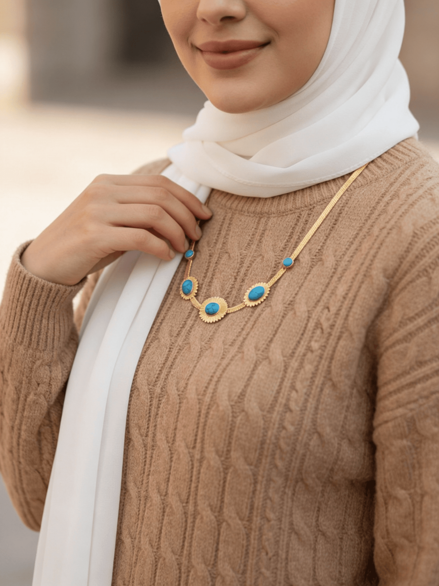 Haidy Necklace - Stainless Gold Plated