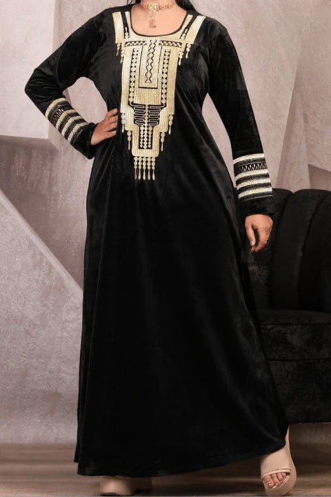 أفنان جلابية - مخملية