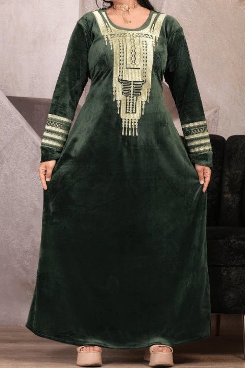 أفنان جلابية - مخملية