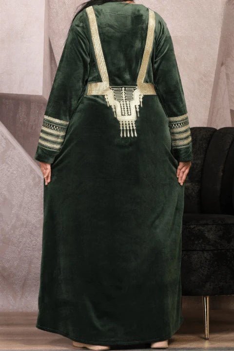 أفنان جلابية - مخملية